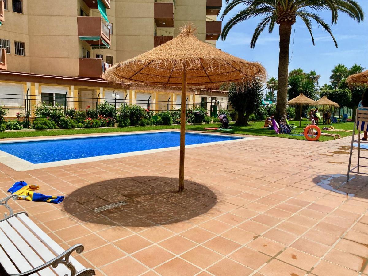 Almuñécar Genial Apartamento En 1A Linea De Playa Con Piscina מראה חיצוני תמונה