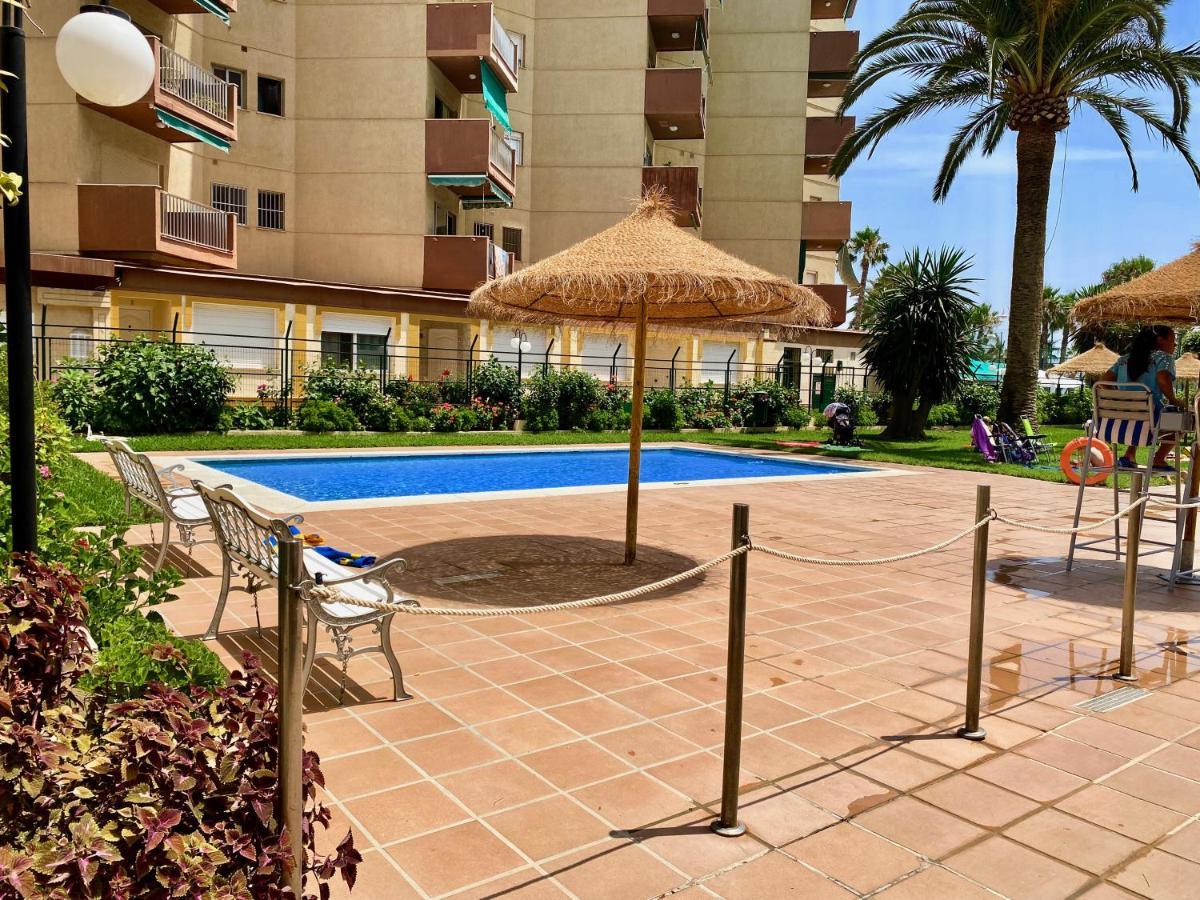 Almuñécar Genial Apartamento En 1A Linea De Playa Con Piscina מראה חיצוני תמונה